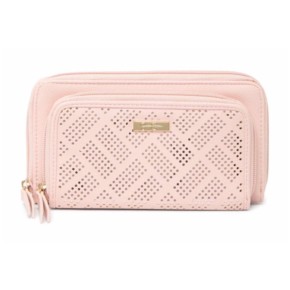 NWT Jessica Simpson Double Zippered Wallet!!